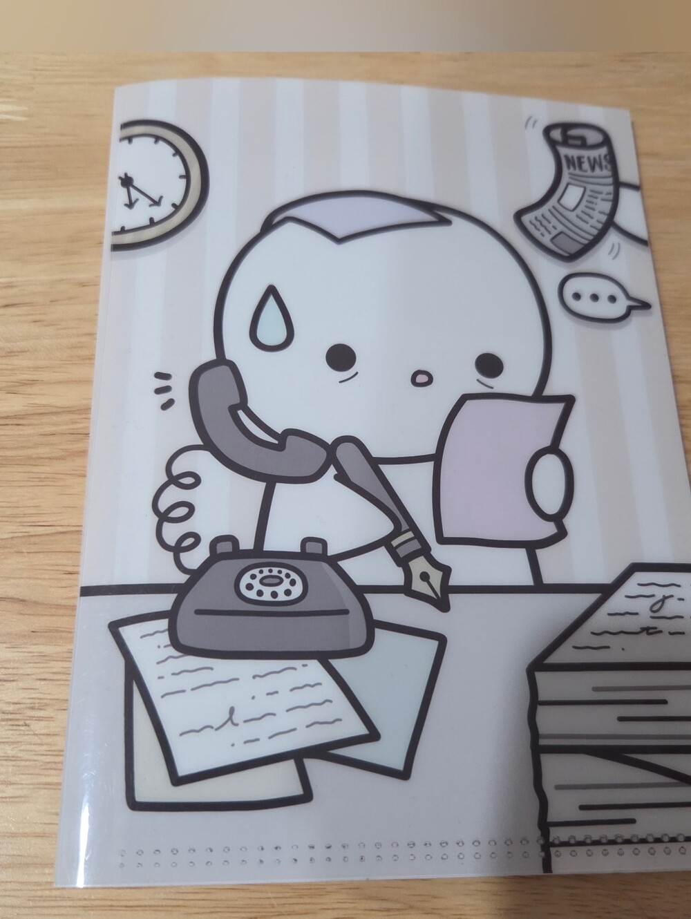 TheCoffeeMonsterzCo TCMC Office Hustle B6 Folder 2023 October Subscription